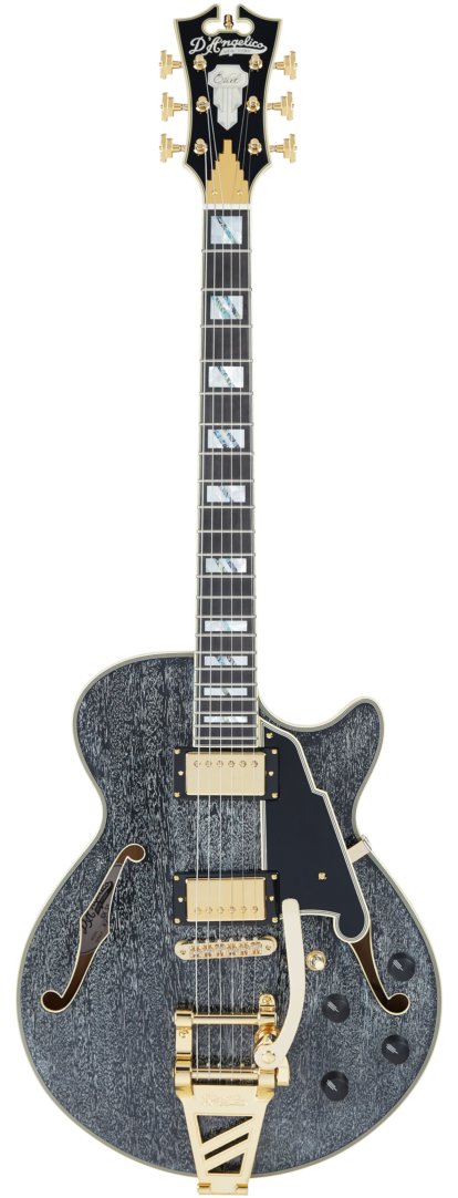 D'Angelico Excell SS Black Dog w/hsc — photo 1