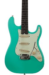 Schecter Nick Johnston Traditional H/s/s Atomic Green Guitar Hss — photo 1