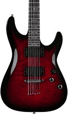 Schecter Omen Elite-6 Black Cherry Burst — photo 1