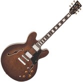 Vintage VSA500 W Reissued Semi Hollow Guitar — photo 1