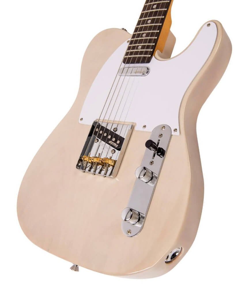 Vintage V62 Reissued Guitar Ash Blonde — photo 1