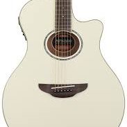 Yamaha APX600 Thin Body Acoustic-Electric in Vintage White