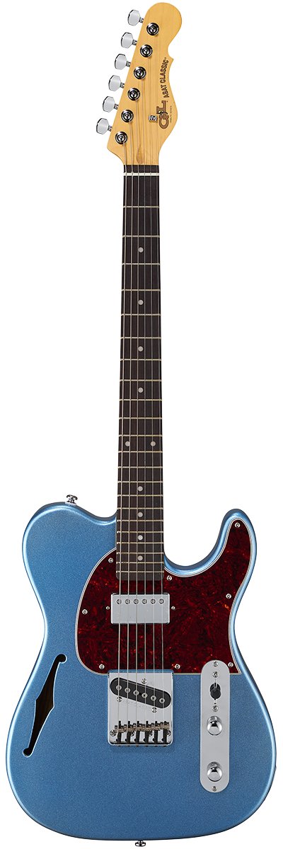 G&L Tribute ASAT Classic Bluesboy Lake Placid Blue Semi Hallow — photo 1