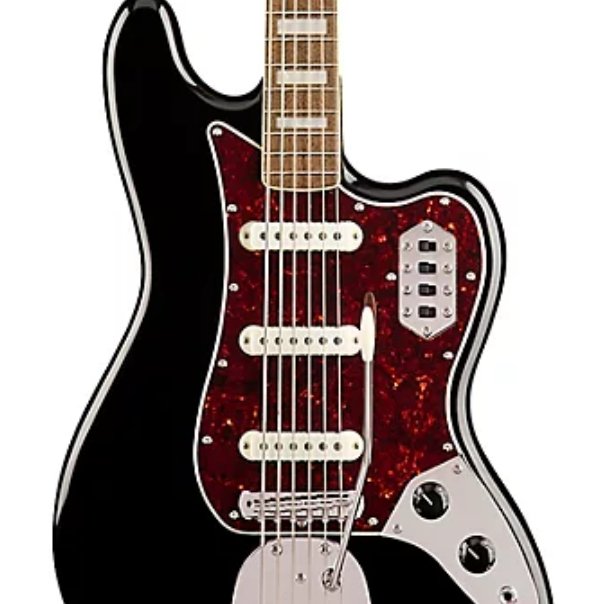 Fender Squire VI Black used