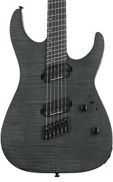 ESP/LTD M-1007 Multi Scale Flame Maple Satin Black w/HSC — photo 1