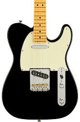 Used 2021 Fender USA Telecaster in Black w/HSC — photo 1