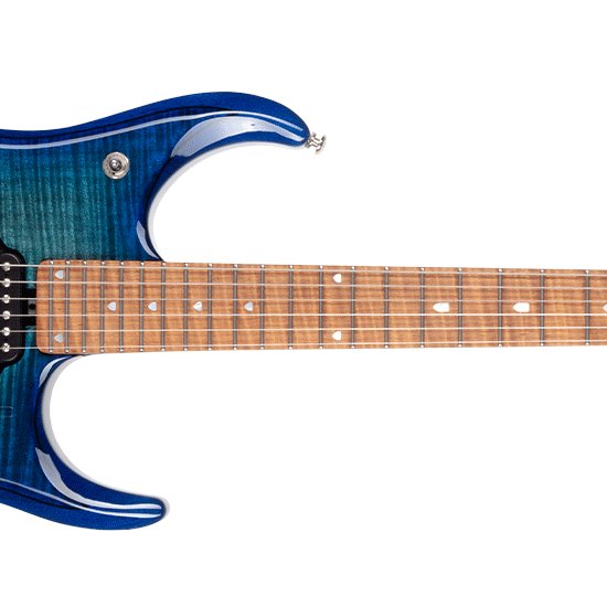 Ernie Ball Music Man JP15 Ceruleran Blue Flame