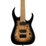 Jackson Pro Misha Mansoor HT7P 7 String Black Burst Burl used — photo 1