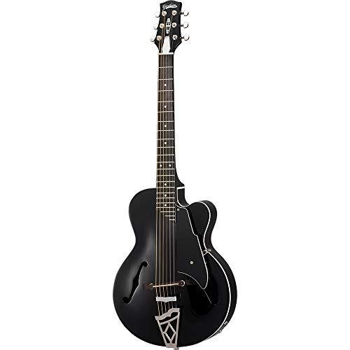Vox VGA3PSTK Giulietta VGA-3PS (TK TRANS Black) Archtop Acoustic/Electric Guitar