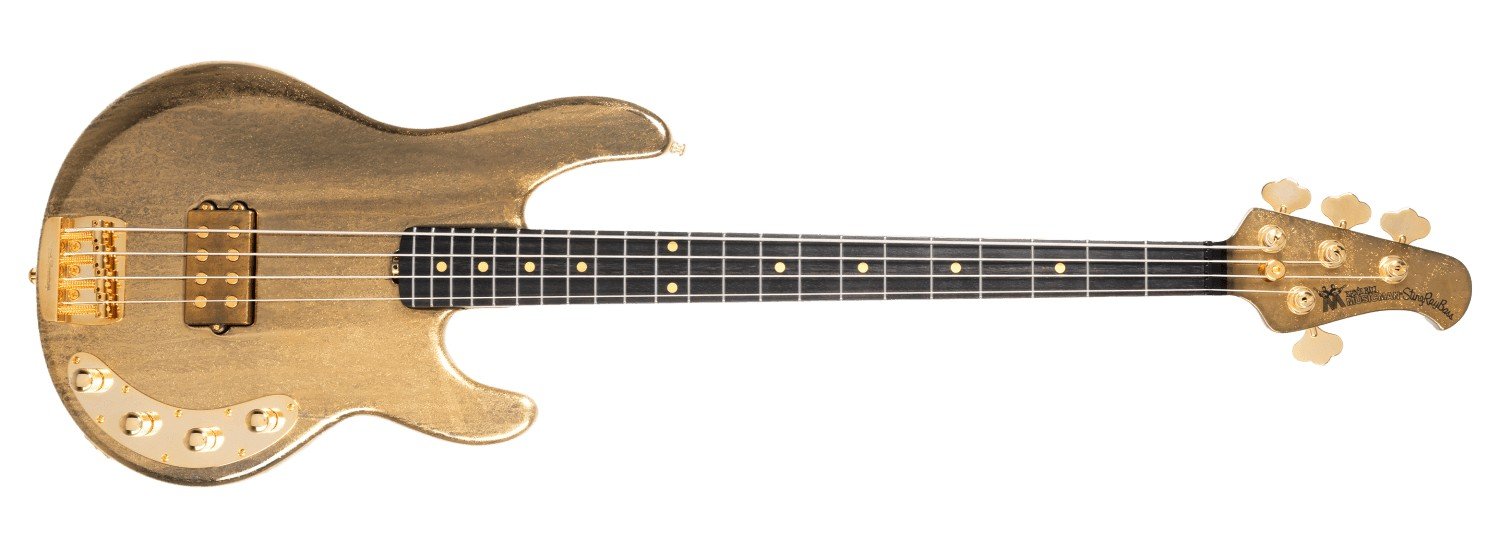 Ernie Ball Music Man 50th Anniversary StingRay Special - Molten Gold — photo 1