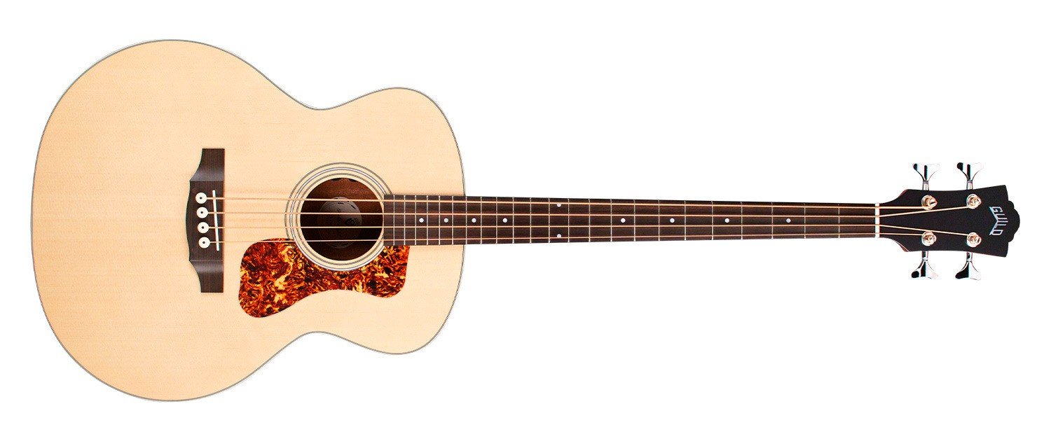 Guild B-240E Jumbo Archback Acoustic-Electric Bass Guitar - Natural — photo 1