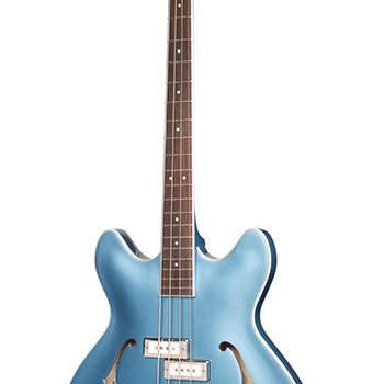 Guild Starfire I Bass Semi-Hollow Short-Scale Electric Bass Guitar - Pelham Blue