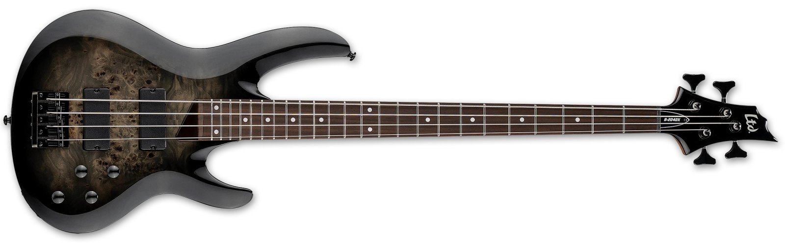 LTD B-204DX 4-String Bass - Black Burst — photo 1