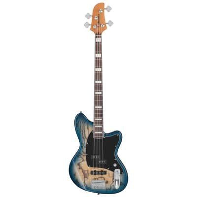 Used Ibanez TMB400TA Standard Talman Bass - Cosmic Blue Starburst