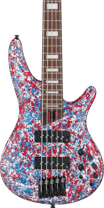 Ibanez SR5250 Limited Edition 250th Anniversary 5-String Bass - Red, White & Blue — photo 1
