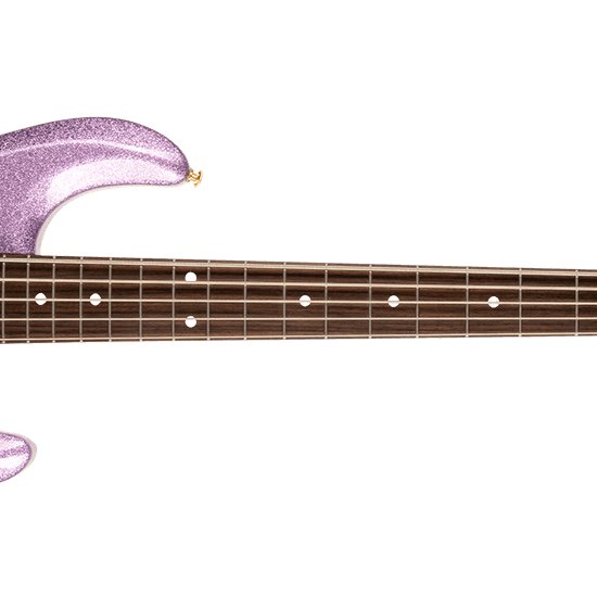 Ernie Ball Music Man Sting Ray 5 Special Collection Amethyst Sparkle w/case