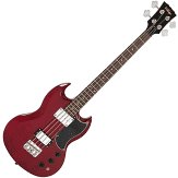 Vintage VS4 Cherry Red Reissued Bass Guitar