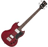 Vintage VS4 Cherry Red Reissued Bass Guitar — photo 1