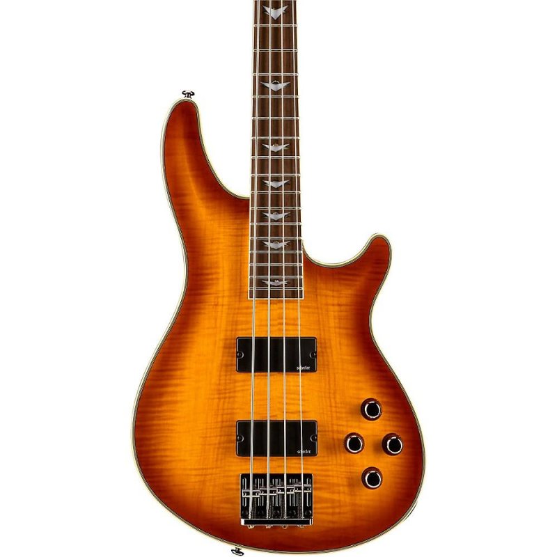 Schecter Electric Bass Guitar - Omen Extreme 4-string Vintage Sunburst