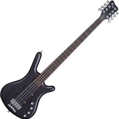 Warwick Rb Corvette Basic Satin Nirvana Black Active 8 String Bass w GigBag