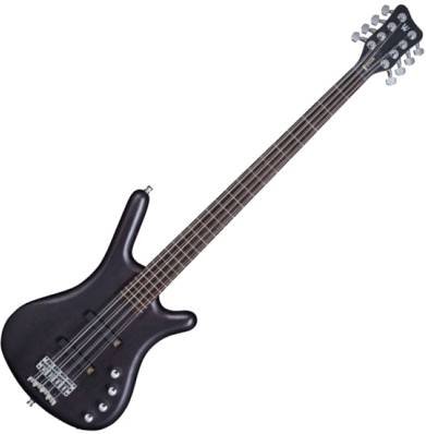 Warwick Rb Corvette Basic Satin Nirvana Black Active 8 String Bass w GigBag — photo 1