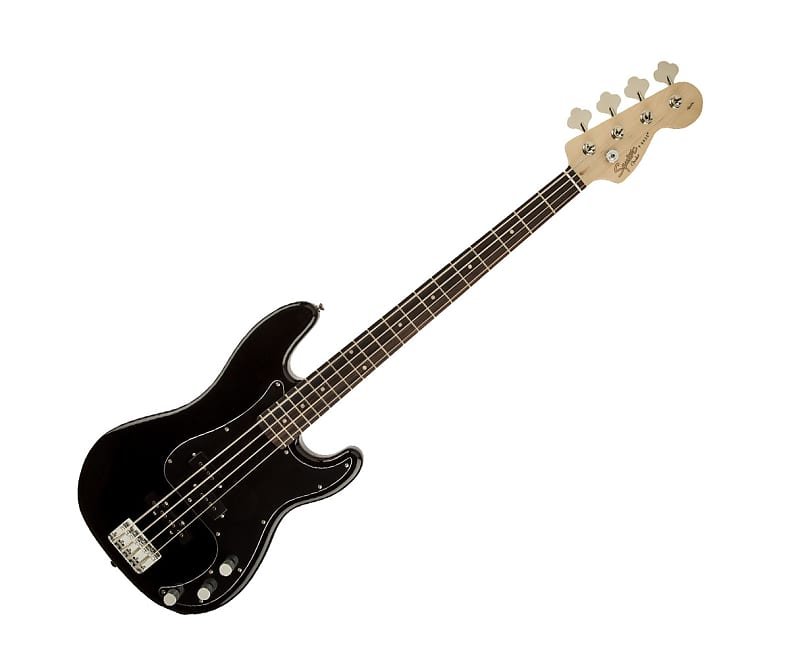 Fender Squire Affinity P/J bass black used — photo 1