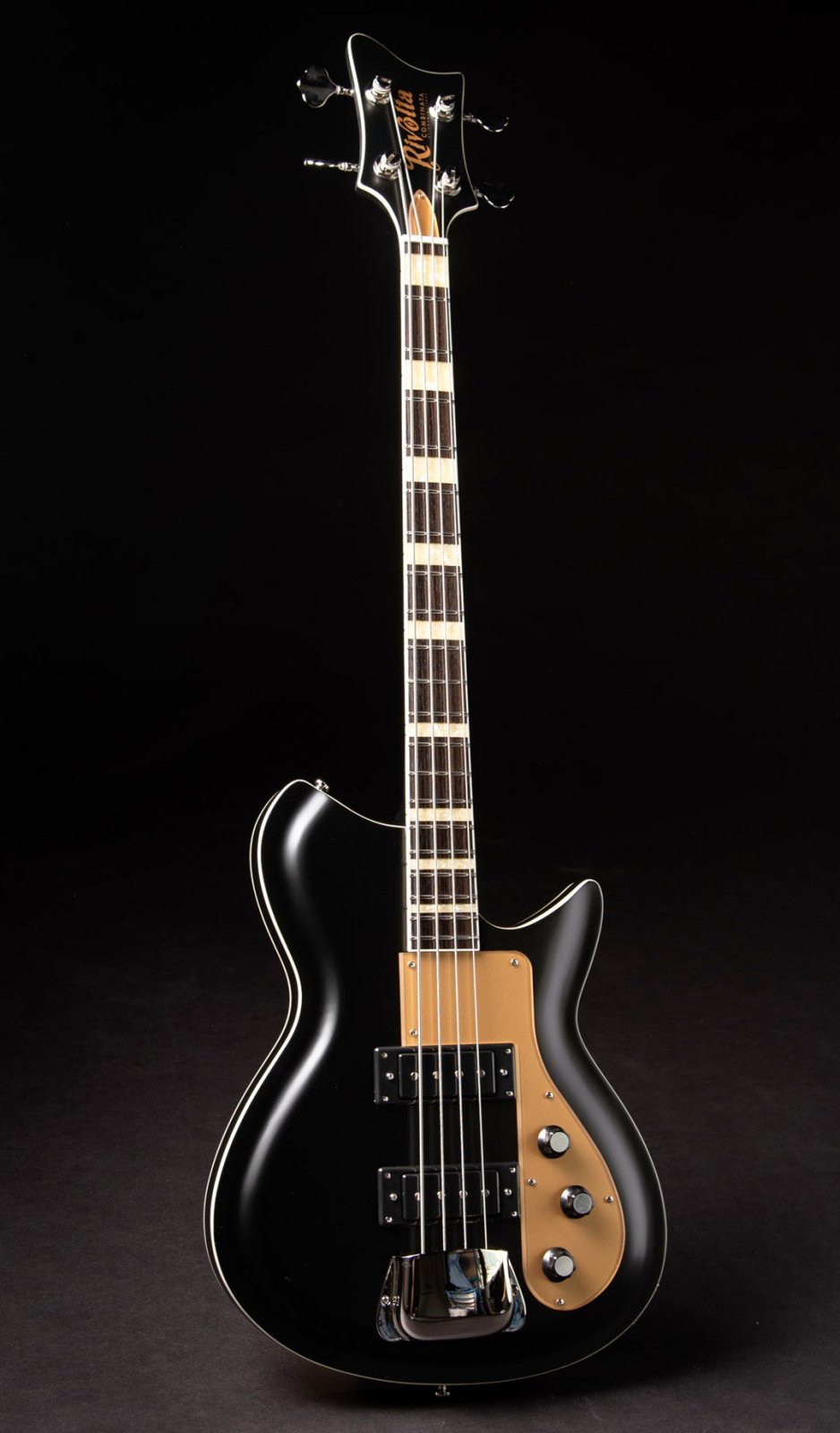 Rivolta Combinata Bass VII Toro Black Satin w/gig bag — photo 1