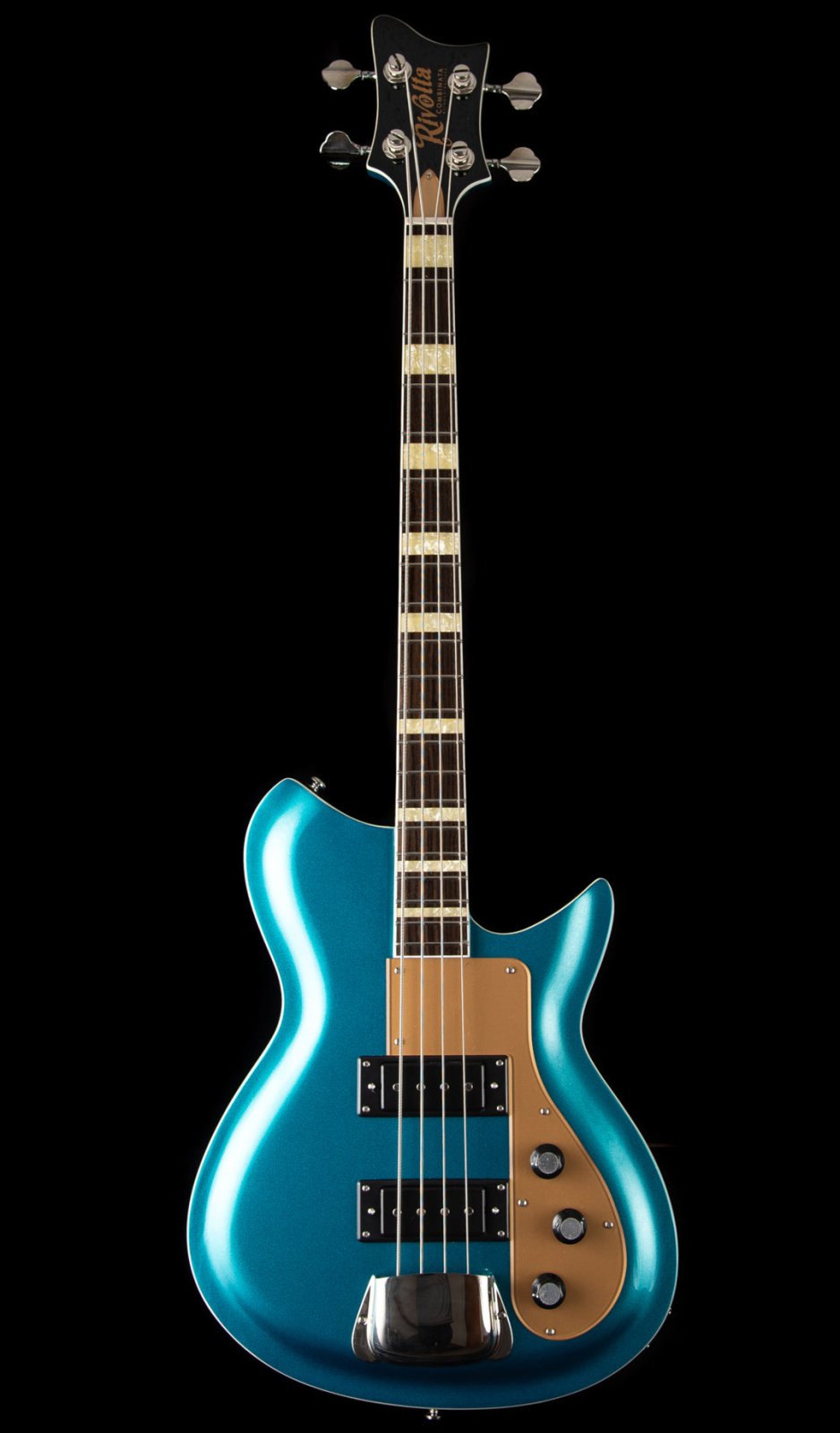 Rivolta Combinata Bass VII Adriatic Blue Metallic w/gig bag — photo 1