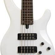 TRBX305 5-String Electric Bass in White