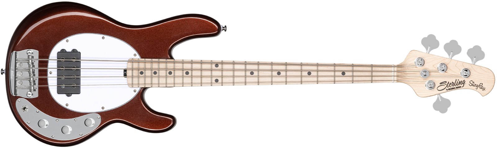Sterling RaySS4 Short Scale Copper — photo 1