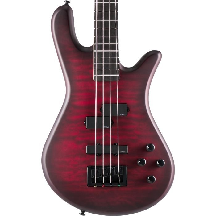 SPECTOR NS PULSE II 4 BASS GUITAR - BLACK CHERRY MATTE