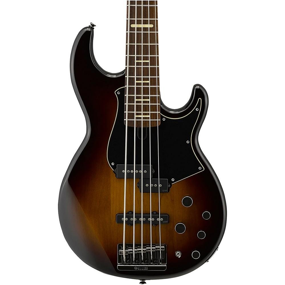 Yamaha BB735A 5-String Electric Bass Dark Brown Sunburst — photo 1