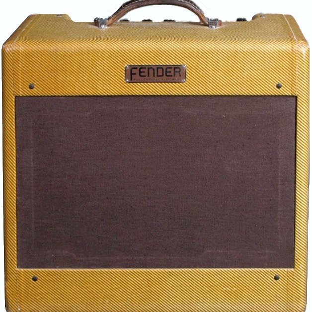 1957 Fender 5C3 "Deluxe" 15-Watt 1x12" Guitar Combo - Tweed