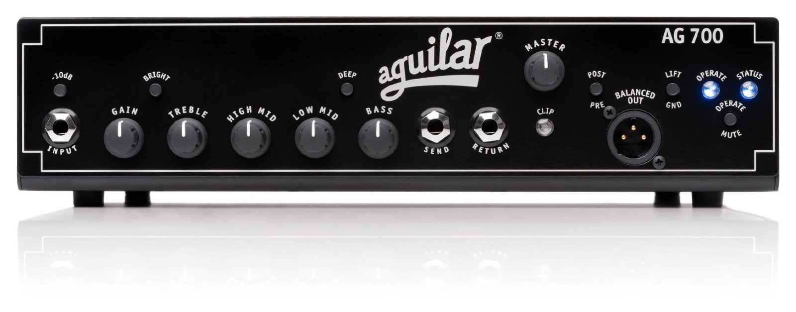 Aguilar Tone Hammer 700 Bass Head — photo 1