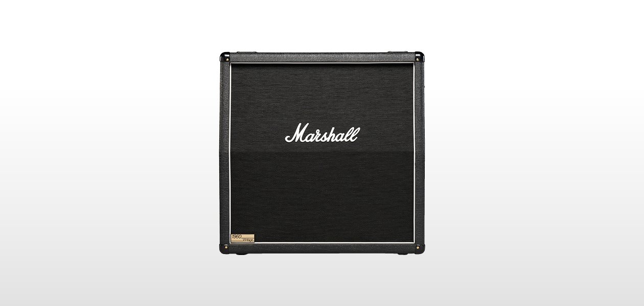 Marshall 1960AV 280W 4x12 Guitar Extension Cabinet Angled — photo 1