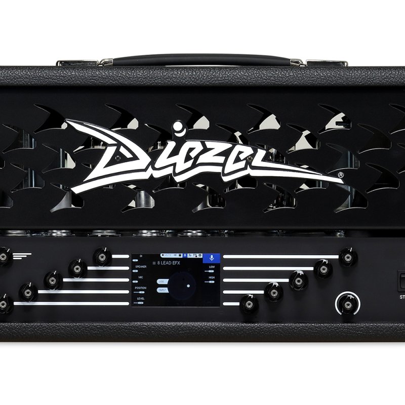 Diezel VHX 100-WATT PROGRAMMABLE ANALOG ALL-TUBE HEAD WITH DSP FX/IR
