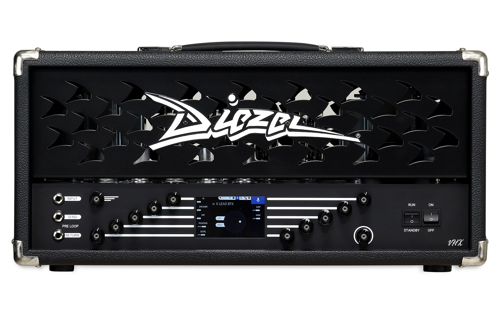 Diezel VHX 100-WATT PROGRAMMABLE ANALOG ALL-TUBE HEAD WITH DSP FX/IR — photo 1