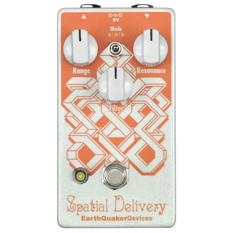 Used Earthquaker Devices Spatial Delivery V2 Envelope Filter Pedal - Orange on White — photo 1